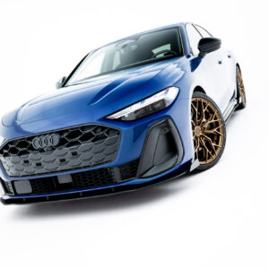 Maxton Design Передний сплиттер Street Pro + брызговики для Audi A5 S-Line / S5 Sedan / Avant B10