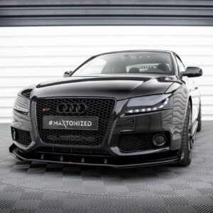 Maxton Design Передний сплиттер Street Pro + брызговики для Audi S5 / A5 S-Line 8T