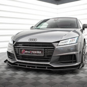 Maxton Design Передний сплиттер Street Pro + брызговики для Audi TT S / S-Line 8S