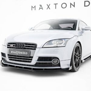 Maxton Design Передний сплиттер Street Pro + брызговики для Audi TT S / TT S-Line 8J после рестайлинга