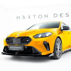 Maxton Design Передний сплиттер Street Pro + брызговики для BMW 1 M-Pack F70