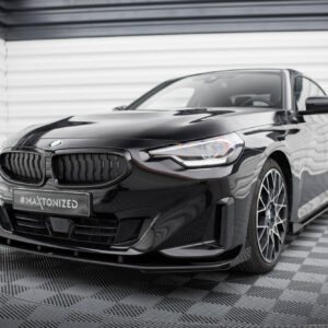 Maxton Design Передний сплиттер Street Pro + брызговики для BMW 2 Coupe G42