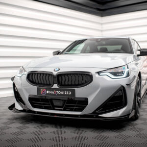 Maxton Design Передний сплиттер Street Pro + брызговики для BMW 2 Coupe M-Pack / M240i G42