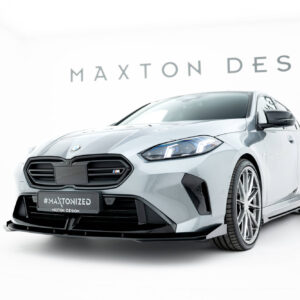 Maxton Design Передний сплиттер Street Pro + брызговики для BMW M135i F70