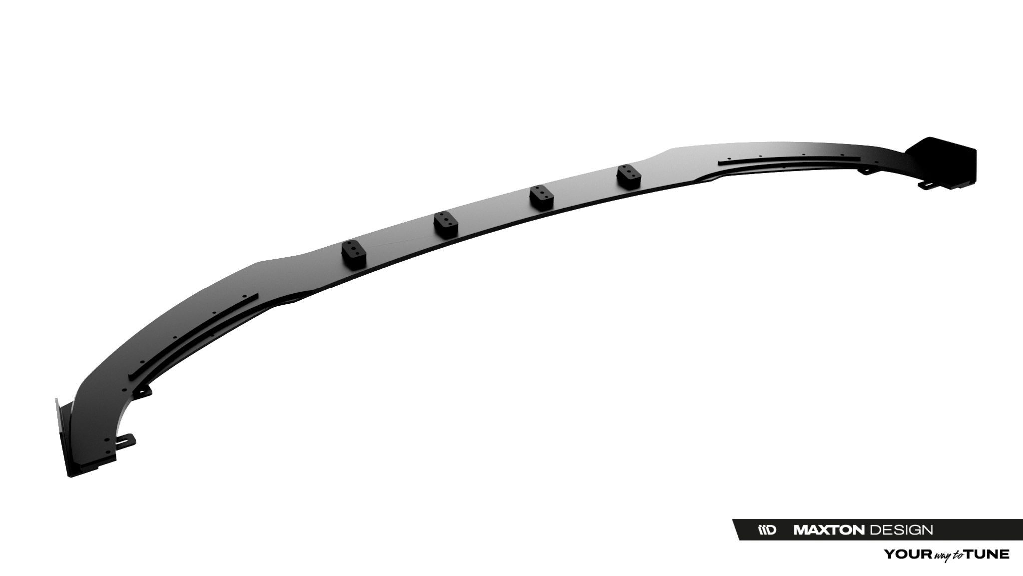 Maxton Design Передний сплиттер Street Pro + брызговики Cupra Born Mk1 — изображение 6