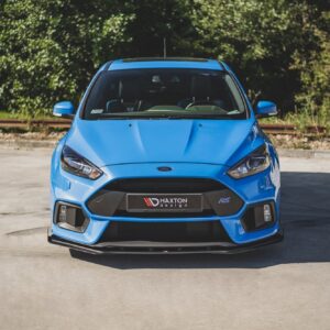 Maxton Design Передний сплиттер Street Pro + брызговики для Ford Focus RS Mk3