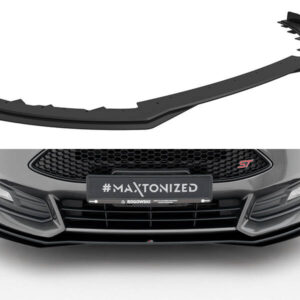 Maxton Design Передний сплиттер Street Pro + брызговики для Ford Focus ST Mk3 (рестайлинг)
