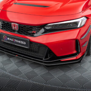 Maxton Design Передний сплиттер Street Pro + брызговики для Honda Civic Type-R Mk 11