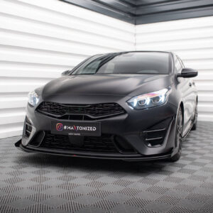Maxton Design Передний сплиттер Street Pro + брызговики для Kia Proceed GT Mk3 Facelift / Ceed GT / GT-Line Mk1 Facelift