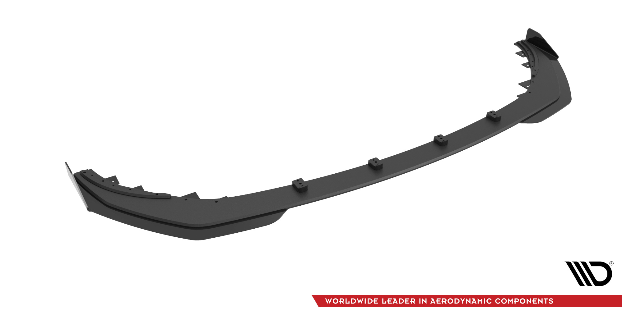 Maxton Design Передний сплиттер Street Pro + брызговики для Mercedes-AMG C43 купе/кабриолет C205 рестайлинг/A205 рестайлинг — изображение 4