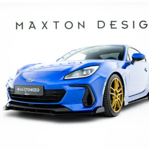Maxton Design Передний сплиттер Street Pro + брызговики для Subaru BRZ Mk2
