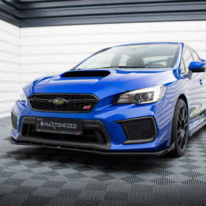 Maxton Design Передний сплиттер Street Pro + брызговики для Subaru WRX STI Mk1 (рестайлинг)