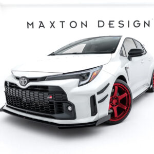 Maxton Design Передний сплиттер Street Pro + брызговики для Toyota GR Corolla Mk12