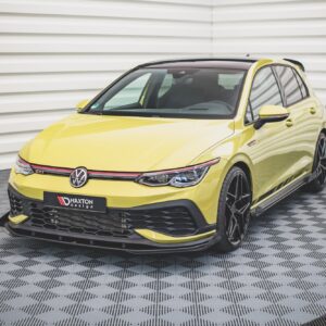 Maxton Design Передний сплиттер Street Pro + закрылки Volkswagen Golf GTI Clubsport Mk8