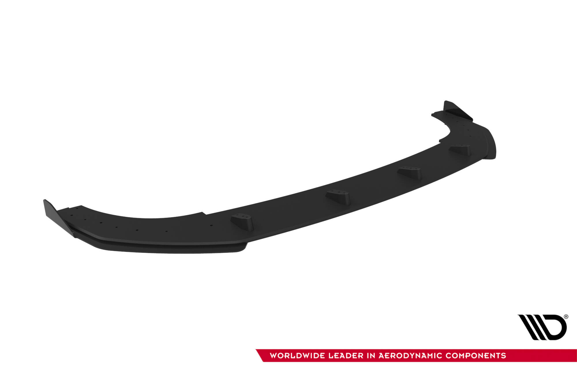 Maxton Design Передний сплиттер Street Pro + брызговики для Volkswagen Golf GTI Clubsport Mk8 Facelift — изображение 6