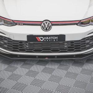 Maxton Design Передний сплиттер Street Pro + брызговики для Volkswagen Golf GTI / GTE / GTD / R-Line Mk8