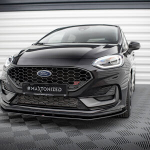 Maxton Design Передний сплиттер Street Pro для Ford Fiesta ST Mk8 (рестайлинг)