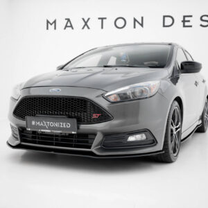 Maxton Design Передний сплиттер Street Pro для Ford Focus ST Mk3 (рестайлинг)
