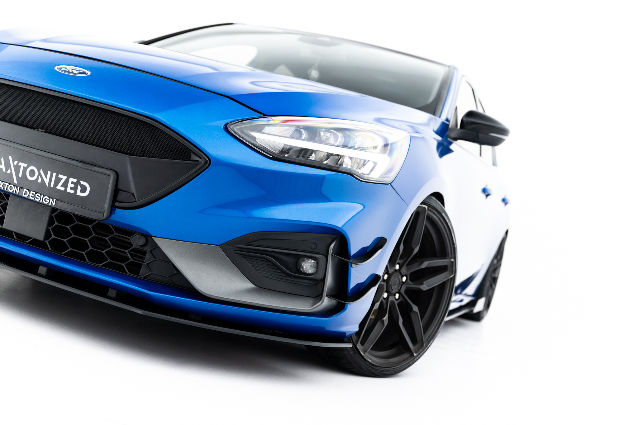 Maxton Design Передний сплиттер Street Pro для Ford Focus ST / ST-Line Mk4 — изображение 4
