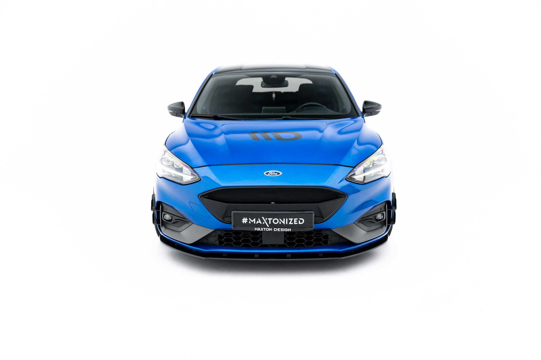 Maxton Design Передний сплиттер Street Pro для Ford Focus ST / ST-Line Mk4 — изображение 2