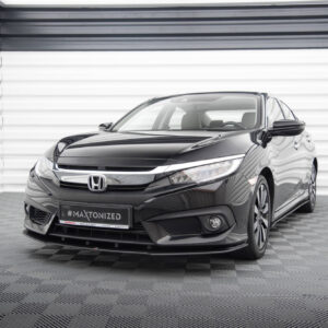 Maxton Design Передний сплиттер Street Pro для седана Honda Civic Mk10