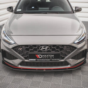 Maxton Design Передний сплиттер Street Pro для Hyundai I30 N хэтчбек/фастбэк Mk3 рестайлинг