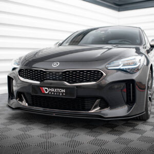 Maxton Design Передний сплиттер Street Pro для Kia Stinger GT / GT-Line / Standard Mk1