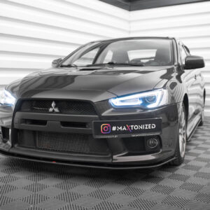 Maxton Design Передний сплиттер Street Pro для Mitsubishi Lancer EVO X