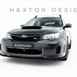 Maxton Design Передний сплиттер Street Pro для Subaru Impreza WRX STI Mk3 Facelift