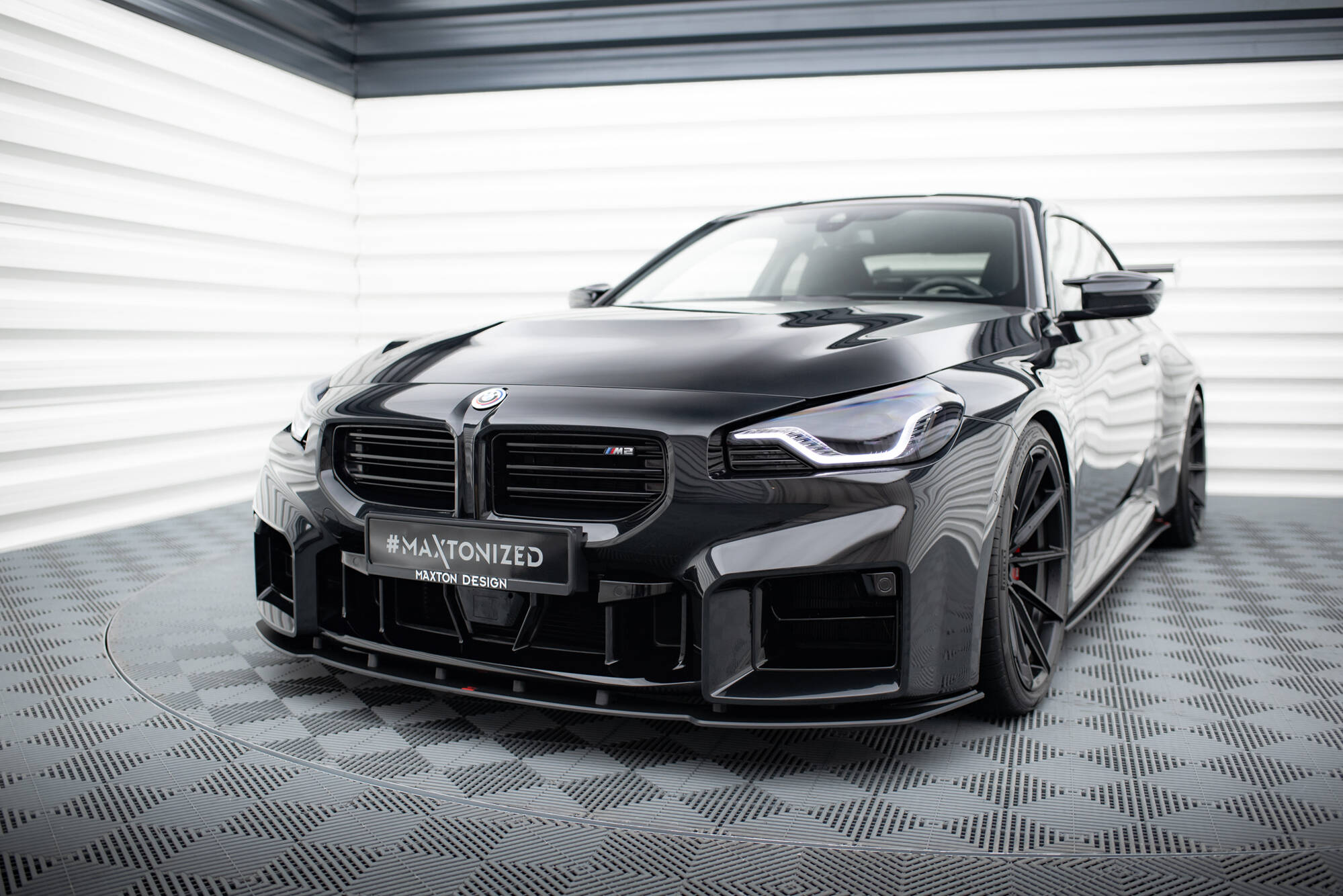Maxton Design Передний сплиттер Street Pro V.1 для BMW M2 G87