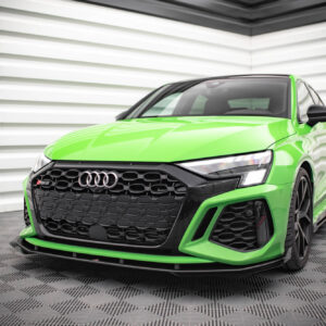 Maxton Design Передний сплиттер Street Pro V.1 + брызговики для Audi RS3 8Y