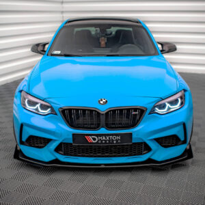 Maxton Design Передний сплиттер Street Pro V.1 + закрылки для BMW M2 Competition F87