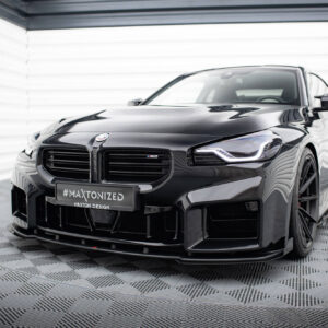 Maxton Design Передний сплиттер Street Pro V.1 + брызговики для BMW M2 G87