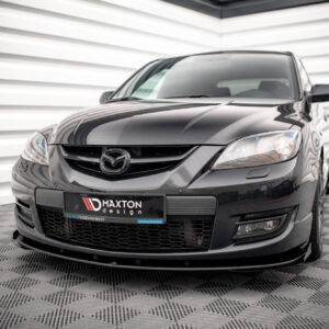 Maxton Design Передний сплиттер Street Pro V.1 + брызговики для Mazda 3 MPS Mk1