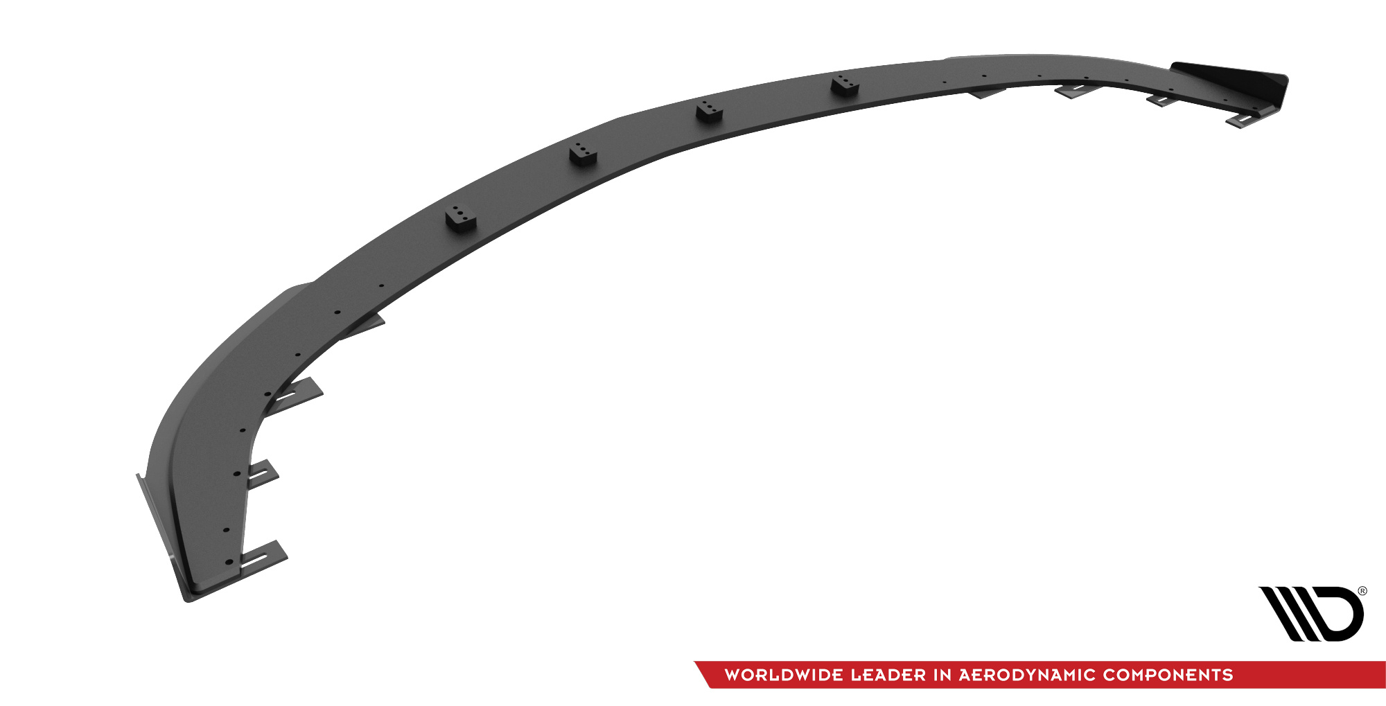 Maxton Design Передний сплиттер Street Pro V.1 + брызговики для Mazda 3 MPS Mk1 — изображение 6