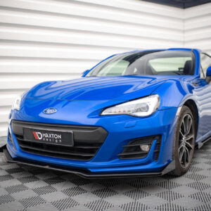 Maxton Design Передний сплиттер Street Pro V.1 + брызговики для Subaru BRZ Mk1 Facelift