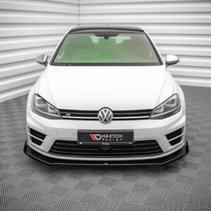 Maxton Design Передний сплиттер Street Pro V.1 + брызговики для Volkswagen Golf R Mk7