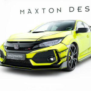 Maxton Design Передний сплиттер Street Pro V.2 для Honda Civic Type-R Mk10 / Mk10 Facelift