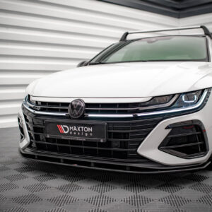 Maxton Design Передний сплиттер Street Pro для Volkswagen Arteon R Sedan / Shooting Brake Mk1 Faceift