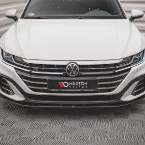 Maxton Design Передний сплиттер Street Pro для Volkswagen Arteon Sedan / Shooting Brake R-Line Mk1 Facelift