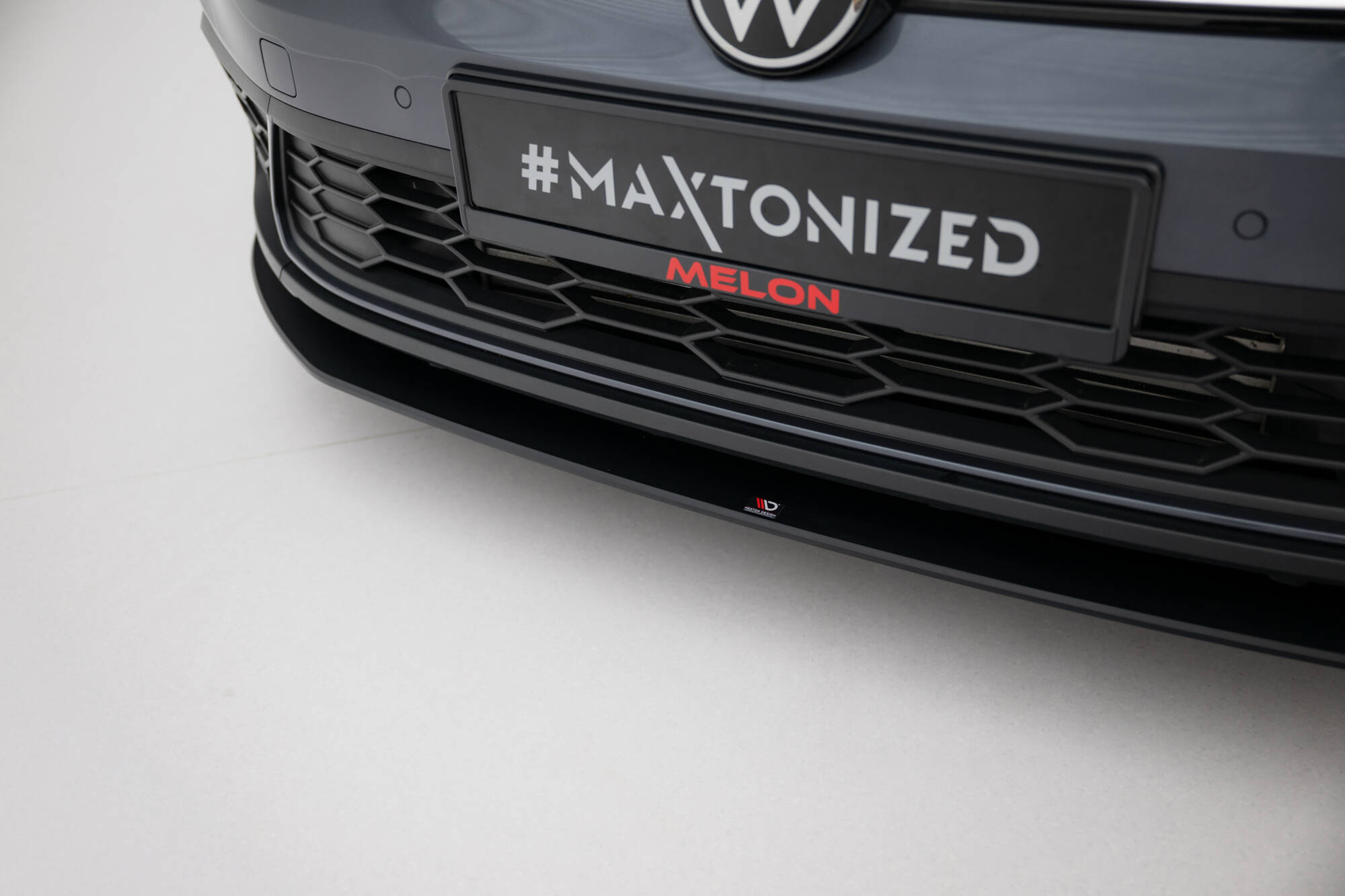 Maxton Design Передний сплиттер Street Pro для Volkswagen Polo GTI Mk6 Facelift — изображение 3
