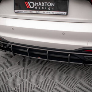 Maxton Design Задний диффузор Street Pro для Audi A4 B9 (рестайлинг)