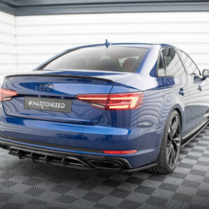 Maxton Design Задний диффузор Street Pro для Audi A4 Competition B9