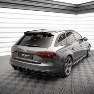 Maxton Design Задний диффузор Street Pro для Audi A4 S-Line B8 (рестайлинг)