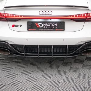 Maxton Design Задний диффузор Street Pro для Audi RS7 C8 / RS6 C8 / C8 Facelift