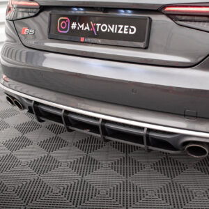 Maxton Design Задний диффузор Street Pro для Audi S5 Coupe / Sportback F5