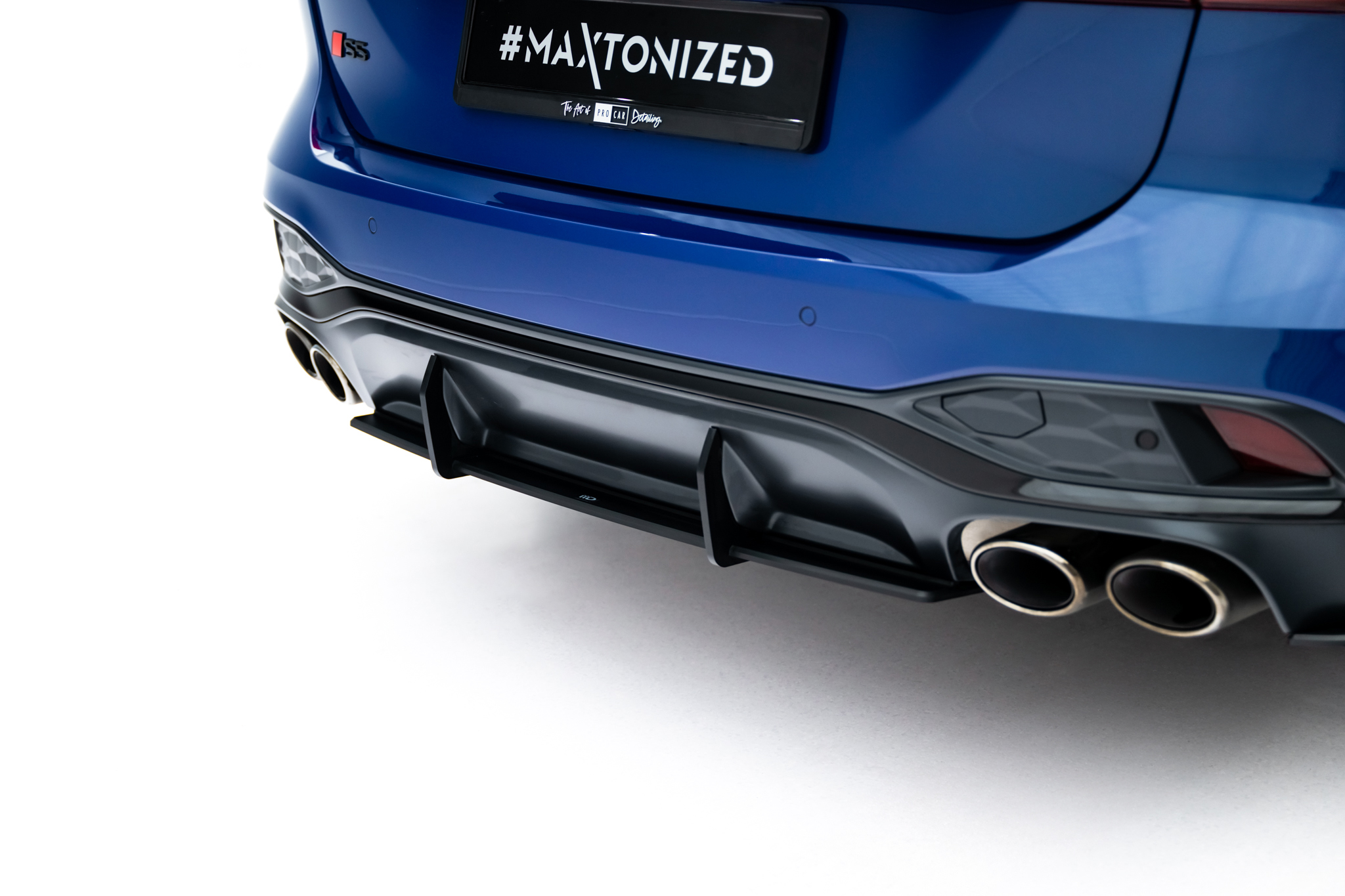 Maxton Design Задний диффузор Street Pro для Audi S5 Sedan / Avant B10 — изображение 2