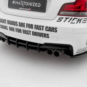 Maxton Design Задний диффузор Street Pro для BMW 1 M Coupe E82