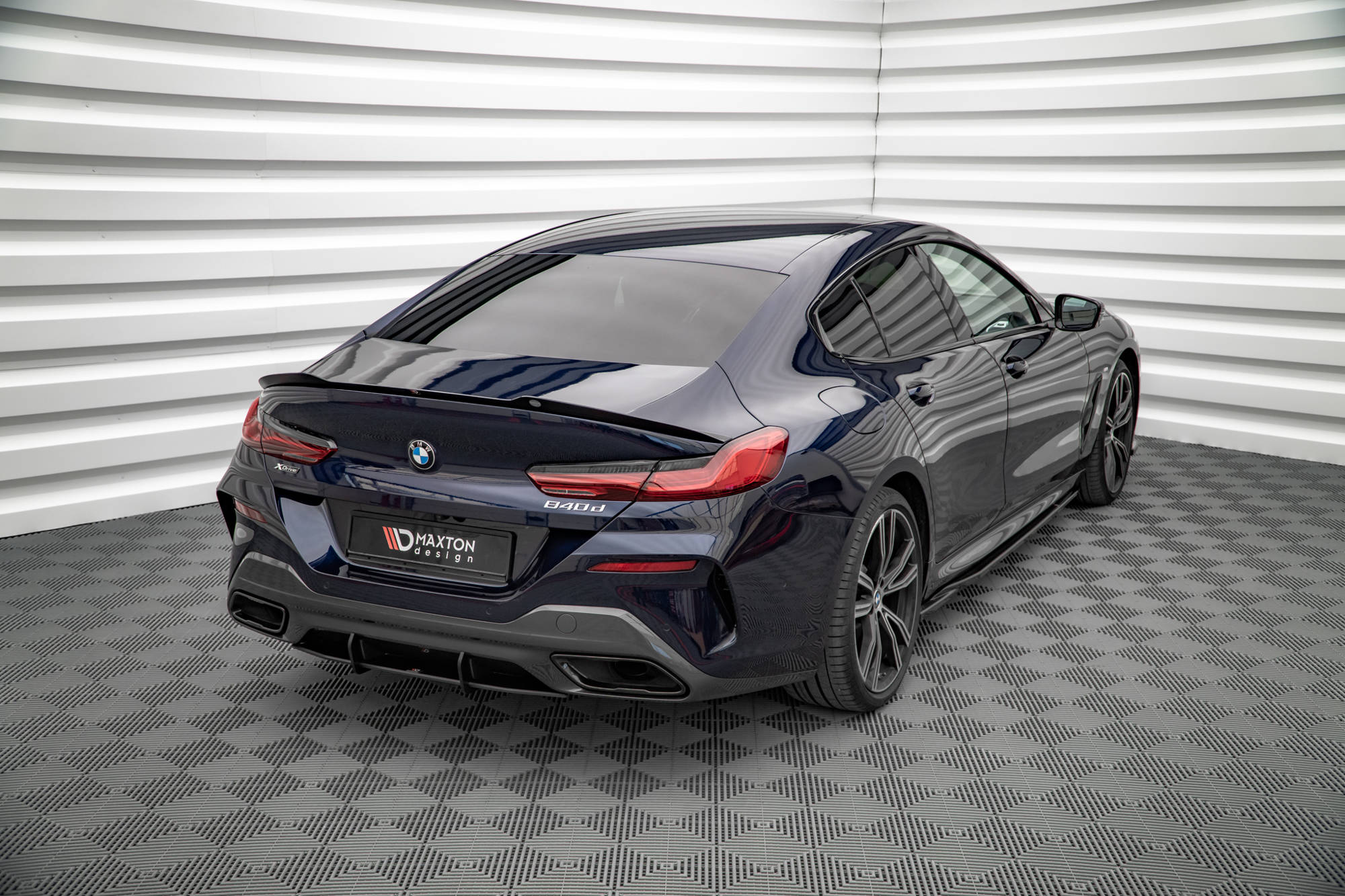 Maxton Design Задний диффузор Street Pro для BMW 8 Gran Coupe M-Pack G16