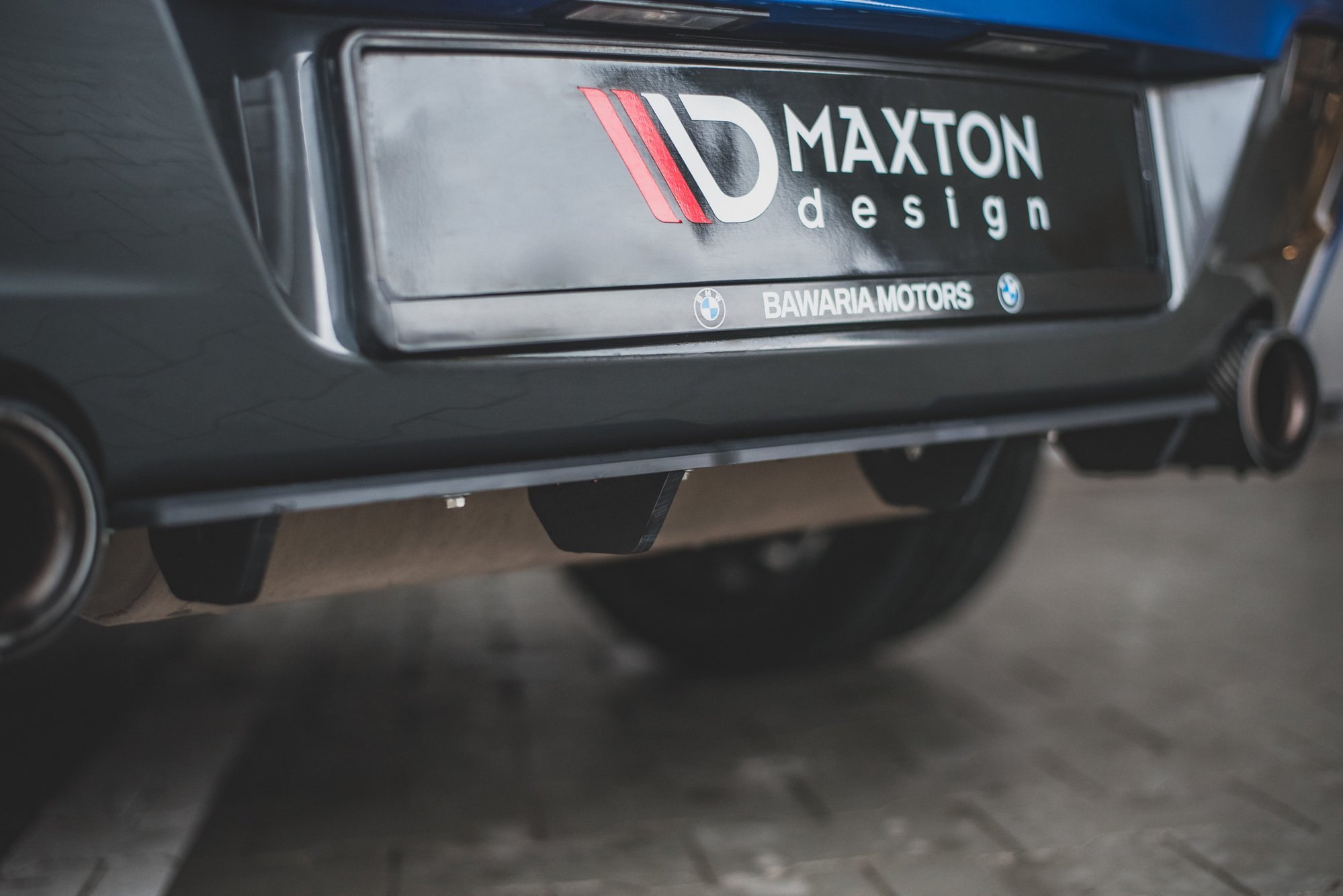Maxton Design Задний диффузор Street Pro для BMW M135i F20 — изображение 2